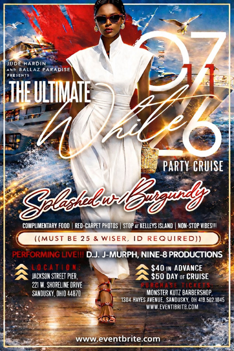 THE ULTIMATE WHITE PARTY CRUISE 2026! WITH A SPLASH OF BURGUNDY